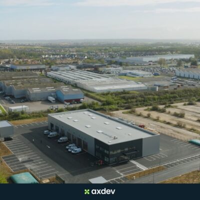Axdev transforme une friche industrielle à Mondeville : Scania France installe son nouveau centre d&rsquo;entretien
